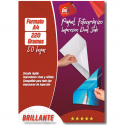 PAPEL FOTOGRÁFICO DOBLE CARA 220GRS